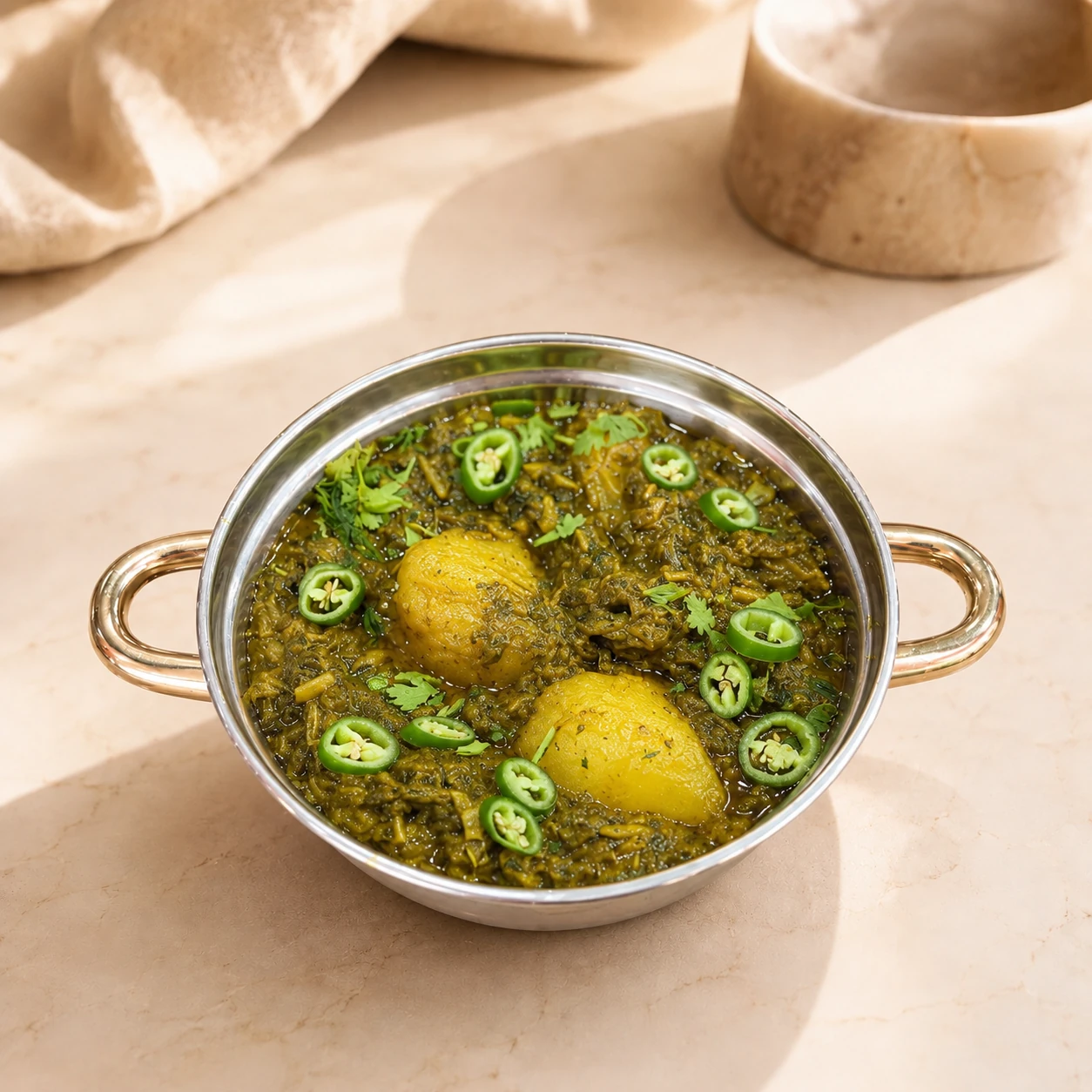 Aloo Palak